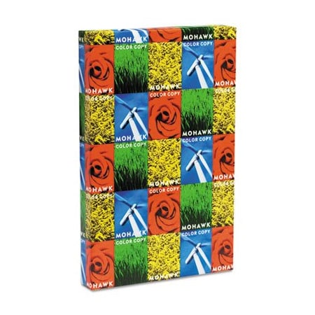 Mohawk Fine Papers Mohawk, COLOR COPY 98 PAPER AND COVER STOCK, 98 BRIGHT, 28LB, 18 X 12, BRIGHT WHITE, 500/REAM 12207
